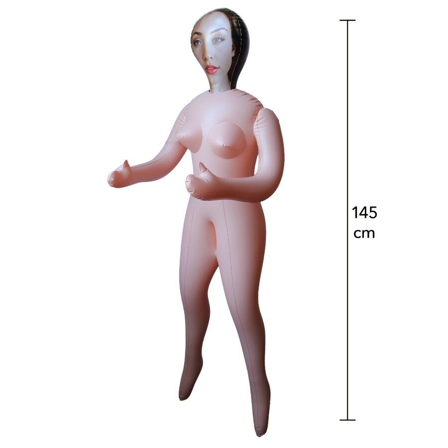 HIDDEN DESIRE - THIRSTY TIFFANY INFLATABLE DOLL 145 CM - Bild 4