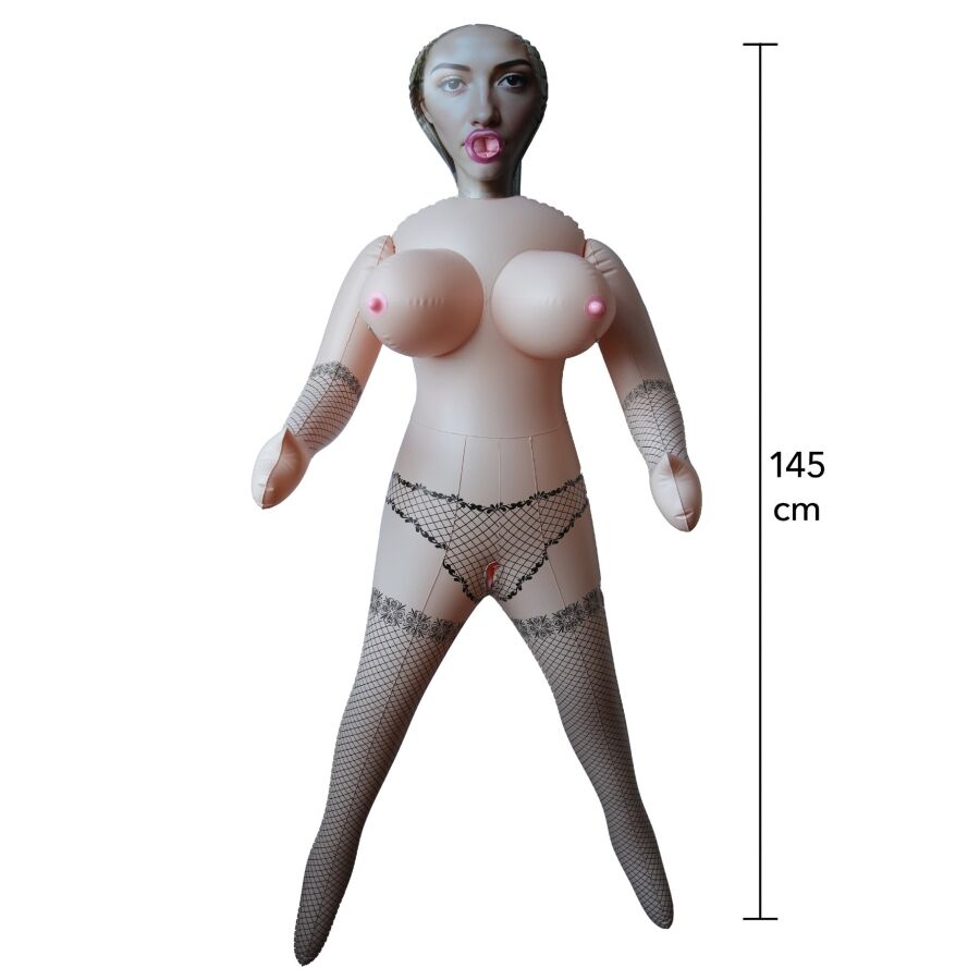 Alternative view of HIDDEN DESIRE - BUSTY BRITNEY INFLATABLE DOLL 145 CM