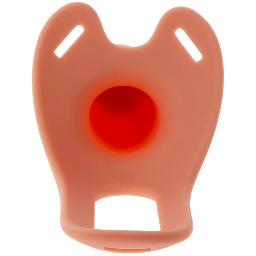 HIDDEN DESIRE - INFERNO PENIS SLEEVE STRAP-ON SILICONE 18 CM - Bild 5