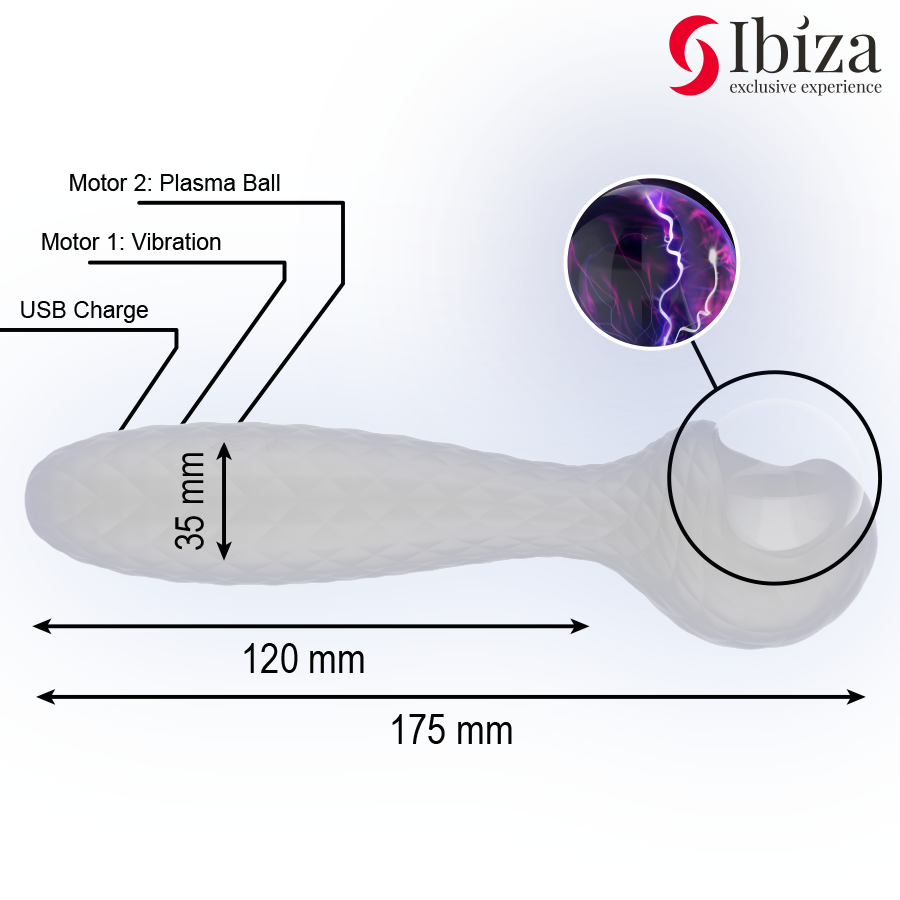 IBIZA - PLASMA SPHERE VIBRATOR AND STIMULATOR - Bild 2