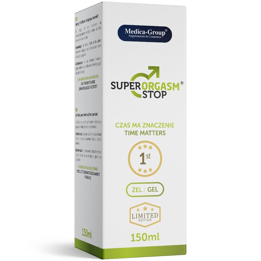 MEDICA GROUP - SUPER ORGASM STOP INTIMATE GEL FOR MEN 150 ML - Bild 3