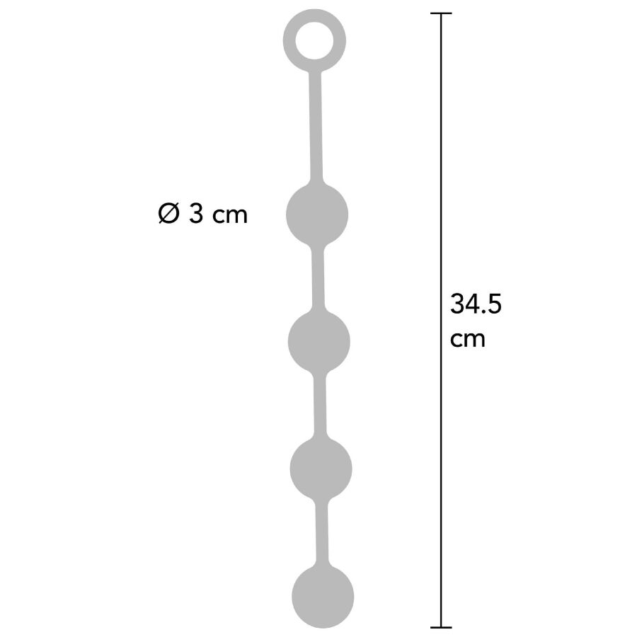 Alternative view of HIDDEN DESIRE - EXTREME HEAVY ANAL BALLS MEDIUM
