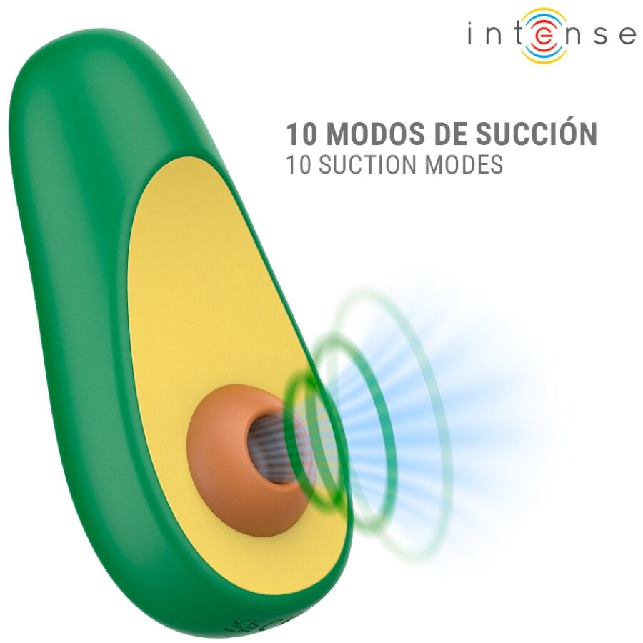 Alternative view of INTENSE - WAKI AVOCADO CLITORAL SUCTION STIMULATOR