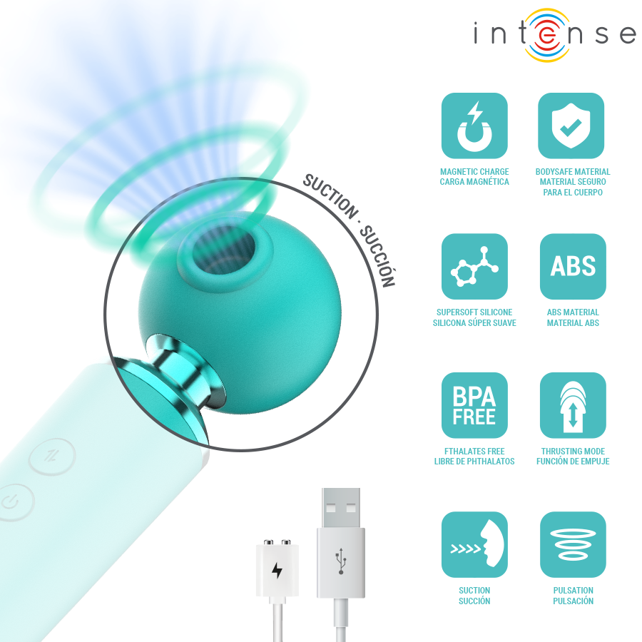 INTENSE - HAMBY MULTIFUNCTION SUCTION AND VIBRATION STIMULATOR - Bild 5