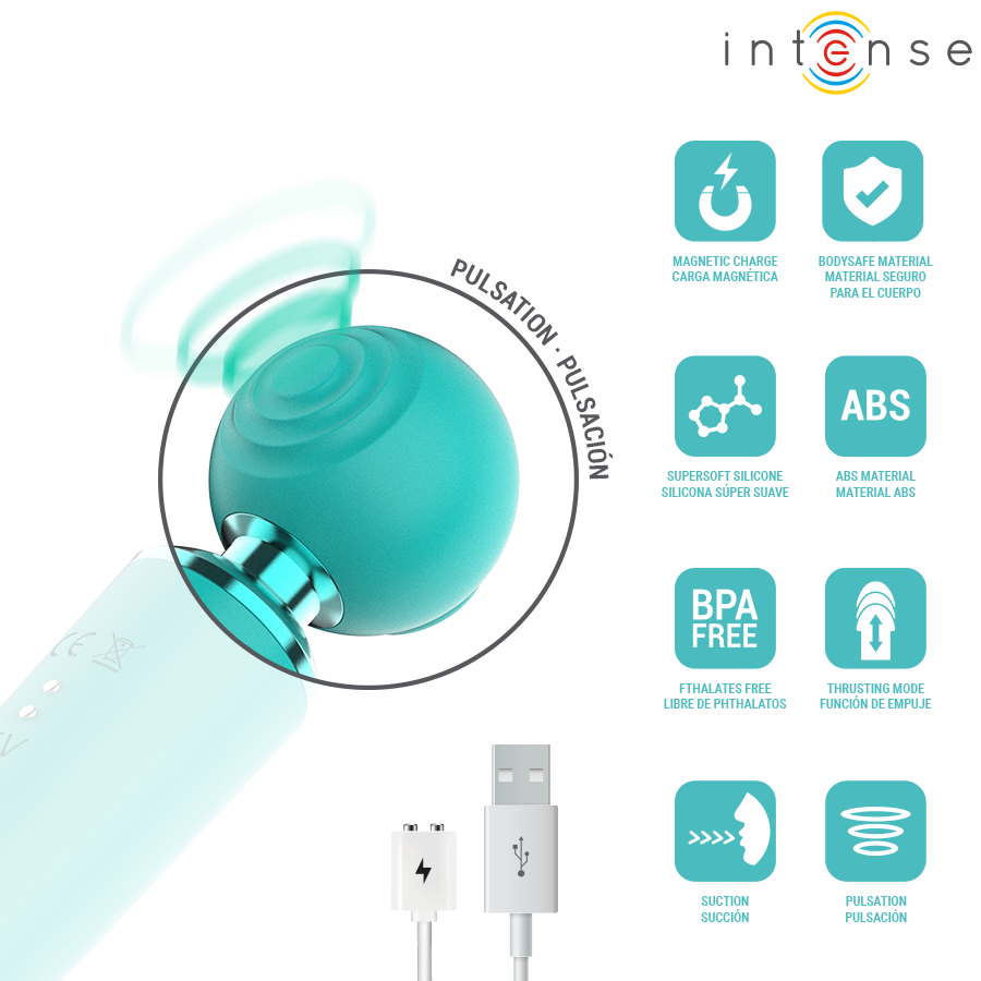 INTENSE - HAMBY MULTIFUNCTION SUCTION AND VIBRATION STIMULATOR - Bild 8