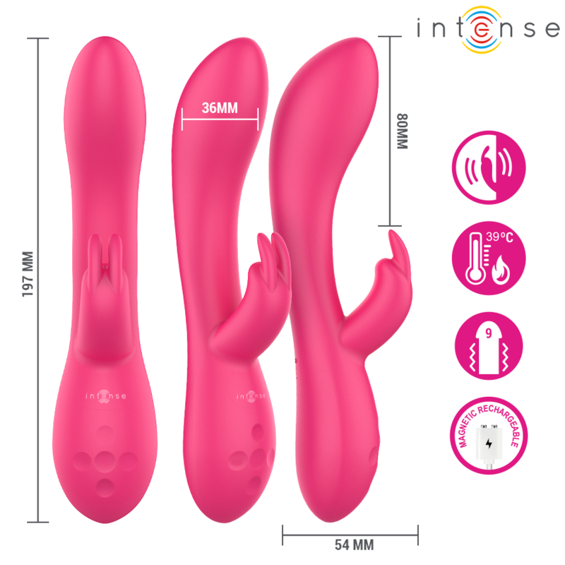 INTENSE - TAMMY RABBIT STIMULATOR WITH HEAT - Bild 7