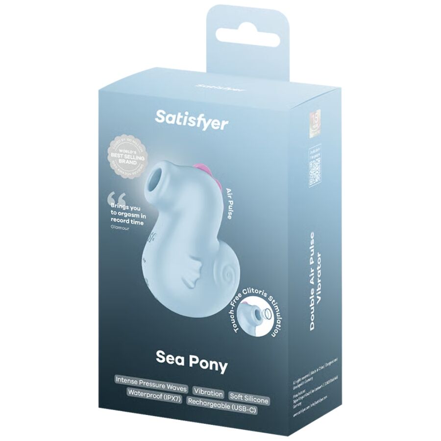 SATISFYER - SEA PONY VIBRATOR & AIR PULSE STIMULATOR - Bild 3