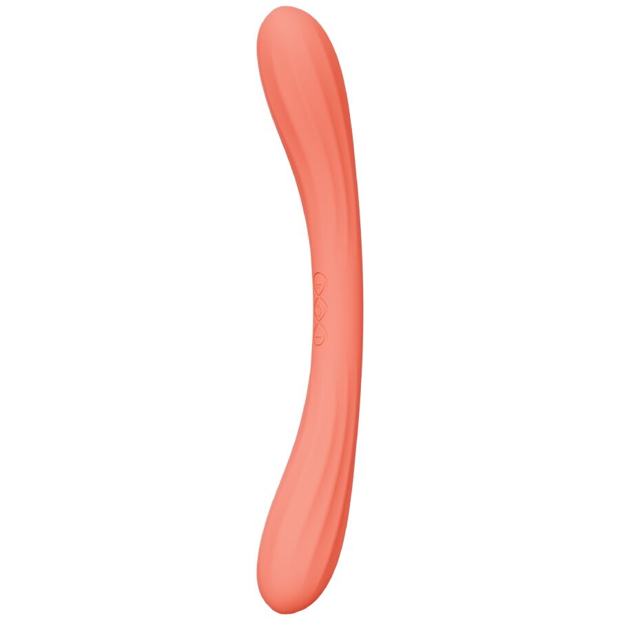 Alternative view of LELO - BOOMERANG DOUBLE ENDED VIBRATOR CORAL RED