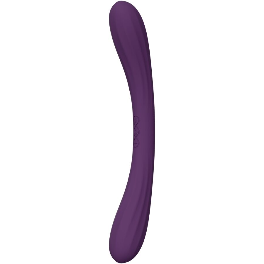 Alternative view of LELO - BOOMERANG DOUBLE ENDED VIBRATOR PURPLE