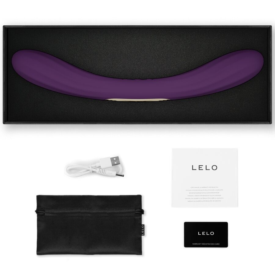 LELO - BOOMERANG DOUBLE ENDED VIBRATOR PURPLE - Bild 4