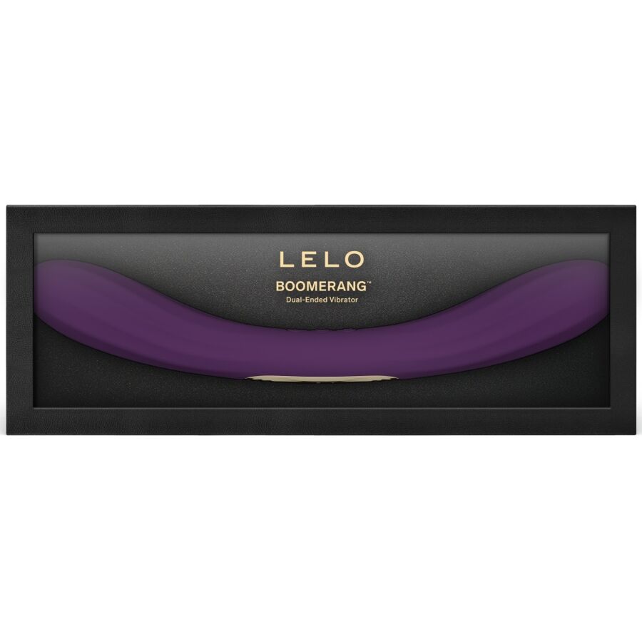 LELO - BOOMERANG DOUBLE ENDED VIBRATOR PURPLE - Bild 5