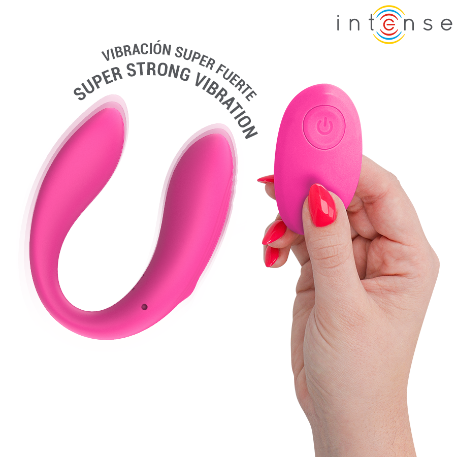 Alternative view of INTENSE - NORA VIBRATING CLAMP STIMULATOR PINK