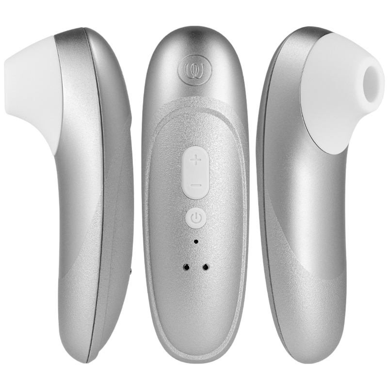 WOMANIZER - PRO VIBRANT CLITORAL STIMULATOR SILVER GREY - Bild 4