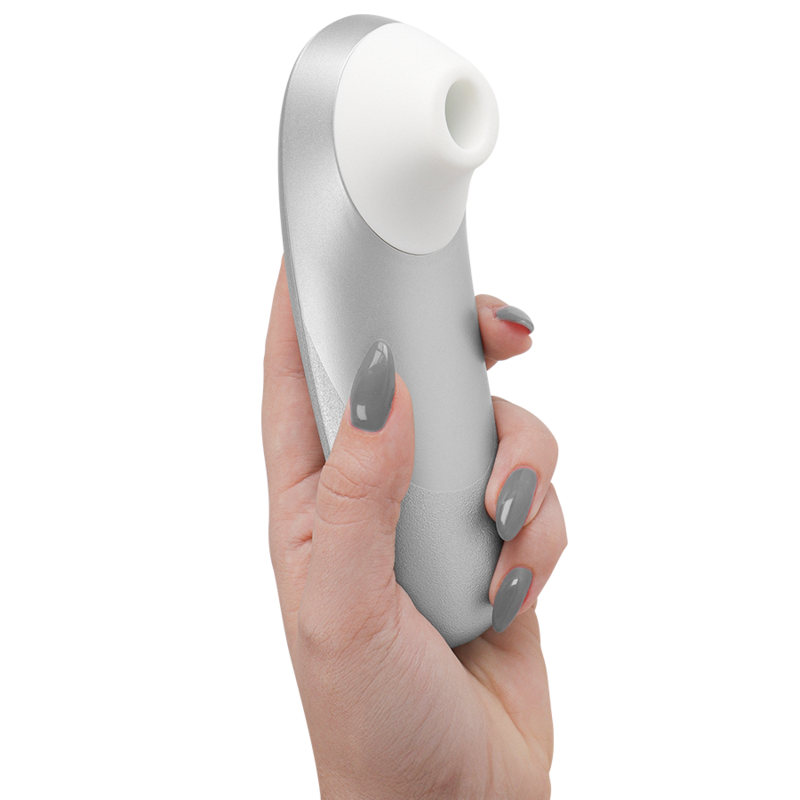 WOMANIZER - PRO VIBRANT CLITORAL STIMULATOR SILVER GREY - Bild 6