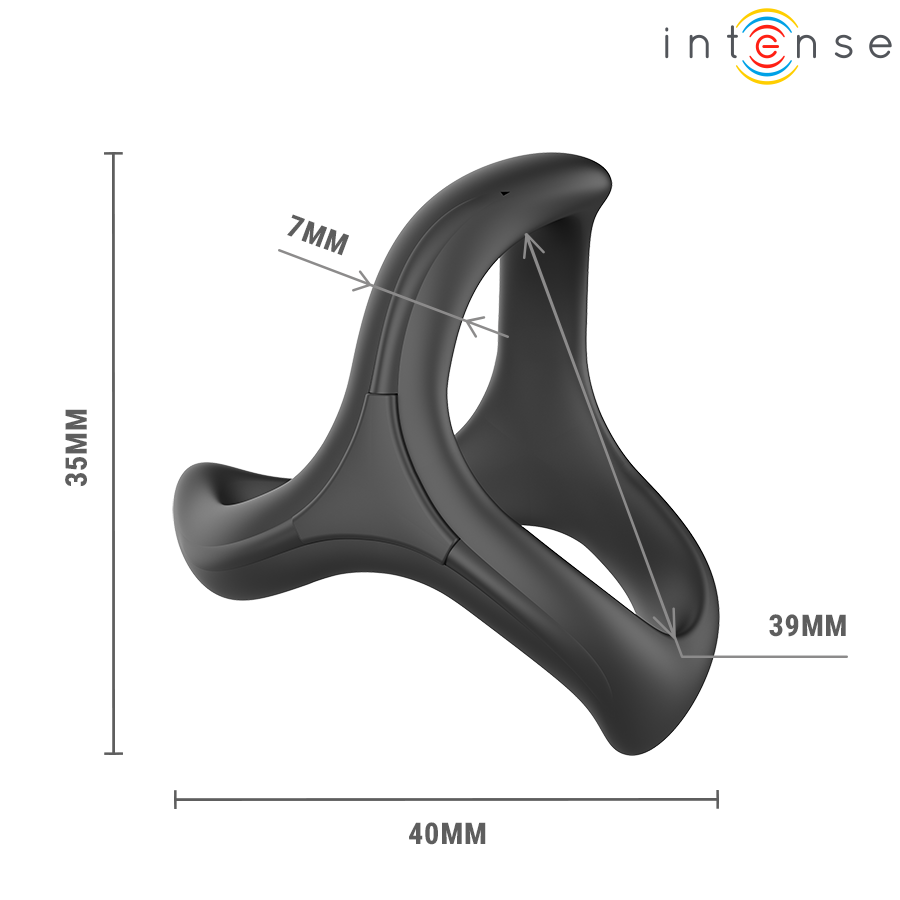 INTENSE - ALFIE ADJUSTABLE TRIPLE PENIS RING MODEL 6 - Bild 6