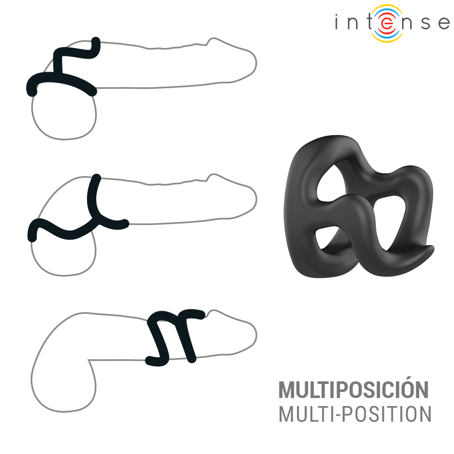 INTENSE - CHARLES ADJUSTABLE PENIS RING MODEL 11 - Bild 3