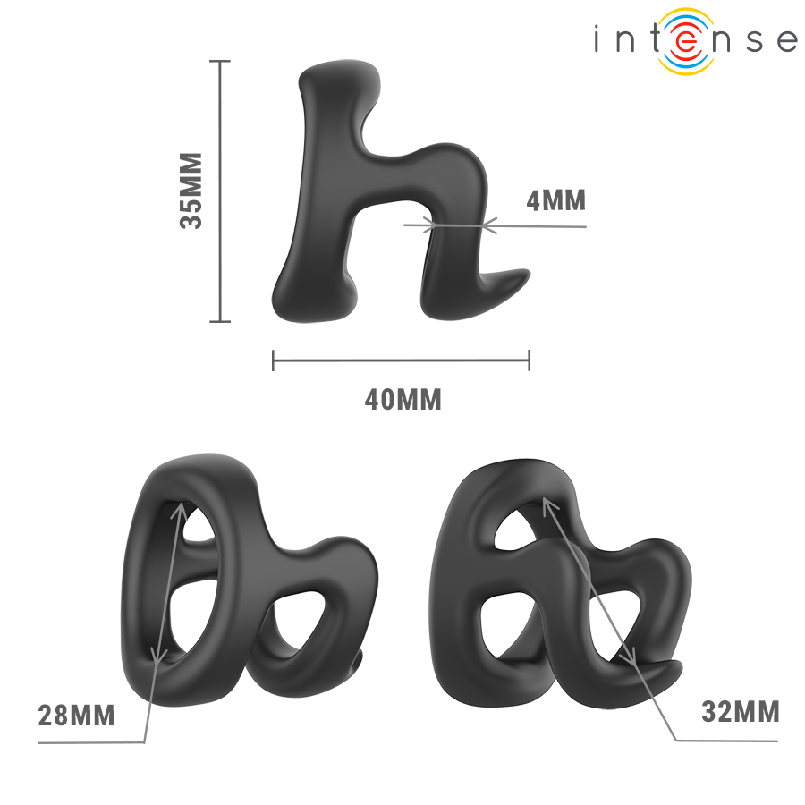 INTENSE - CHARLES ADJUSTABLE PENIS RING MODEL 11 - Bild 5
