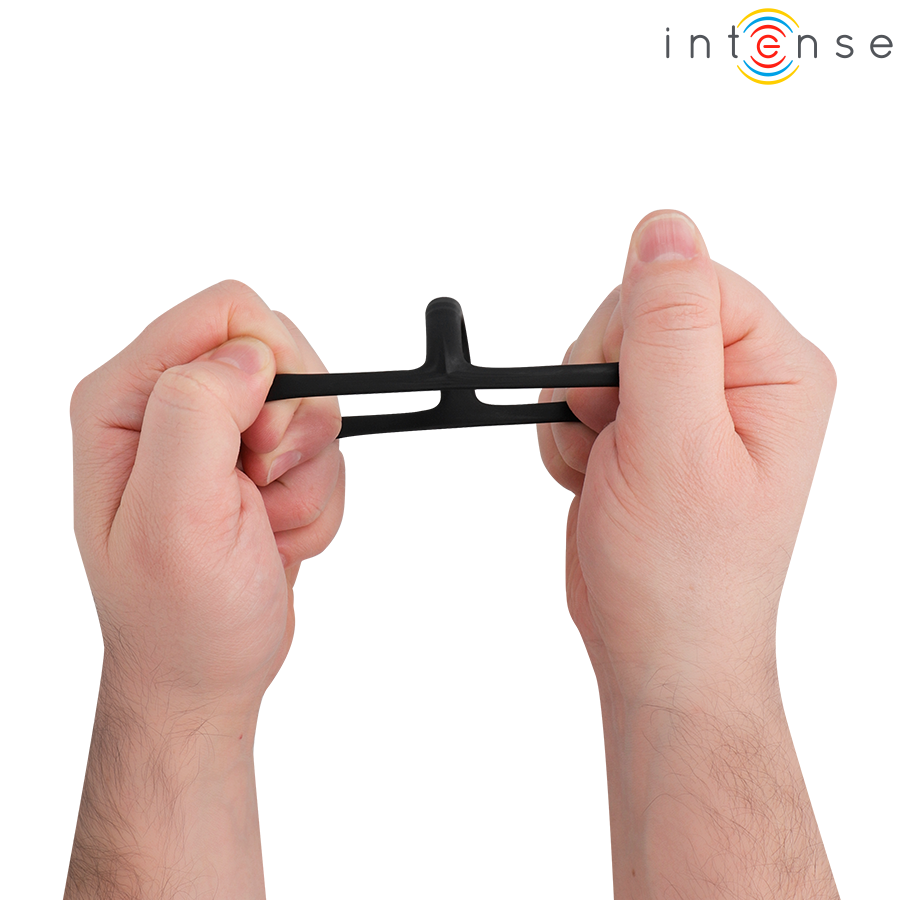 INTENSE - JOHN ADJUSTABLE TRIPLE PENIS RING MODEL 4 - Bild 4