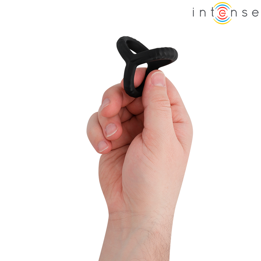 INTENSE - JOHN ADJUSTABLE TRIPLE PENIS RING MODEL 4 - Bild 2