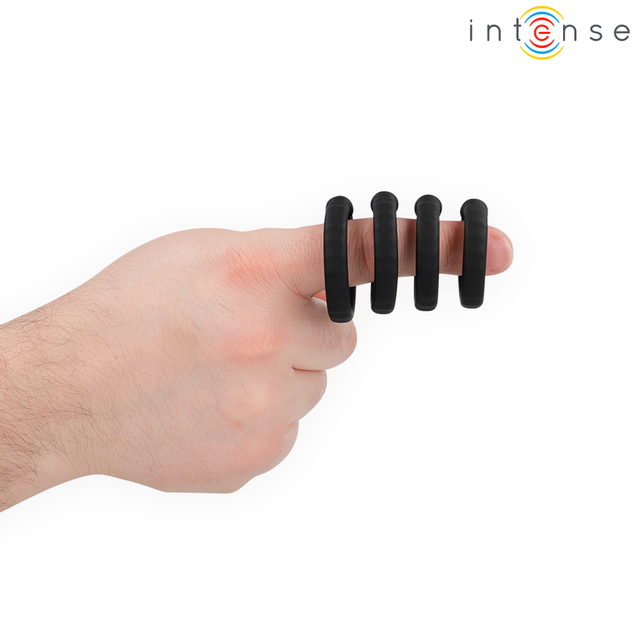 INTENSE - MICHIEL SET OF 4 PENIS RINGS MODEL 10 - Bild 2