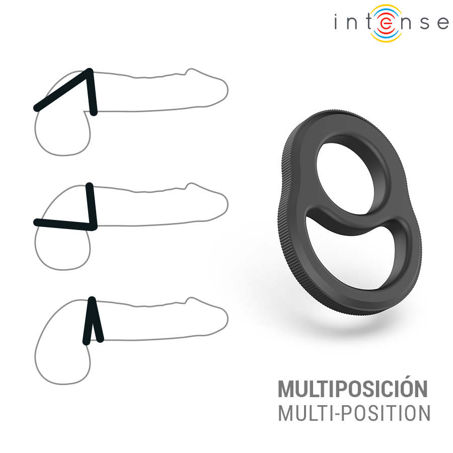 INTENSE - RICHARD DOUBLE PENIS RING MODEL 1 - Bild 3