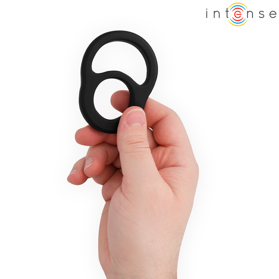 Alternative view of INTENSE - RICHARD DOUBLE PENIS RING MODEL 1