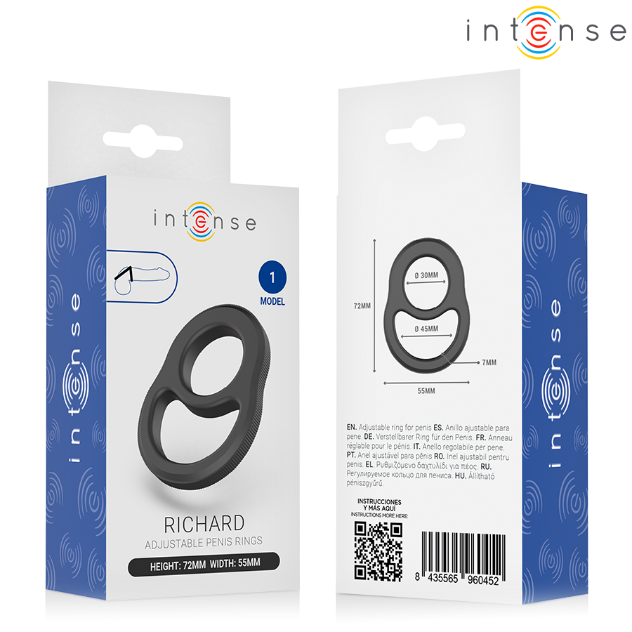 INTENSE - RICHARD DOUBLE PENIS RING MODEL 1 - Bild 5
