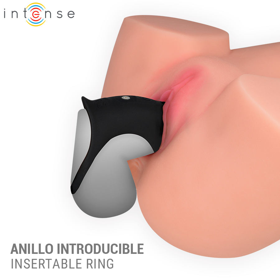 Alternative view of INTENSE - JEROME ADJUSTABLE VIBRATING PENIS RING MODEL 12
