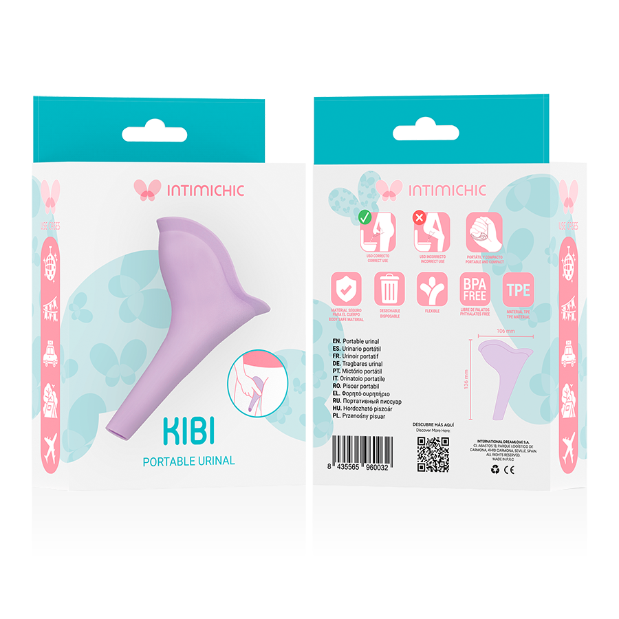 INTIMICHIC - KIBI DISPOSABLE PORTABLE URINAL - Bild 7