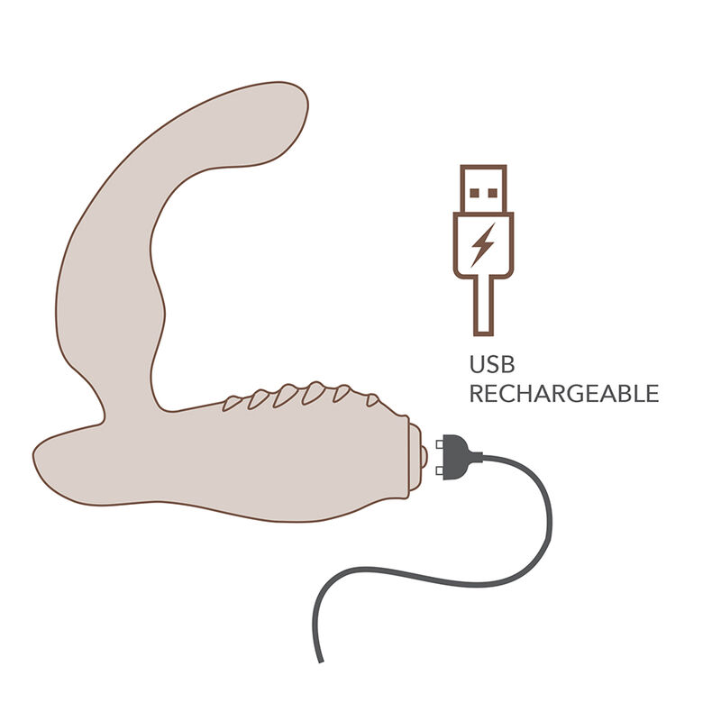 ROCKS-OFF - NOVA SOVEREIGN RECHARGEABLE PROSTATE & PERINEUM MASSAGER 16 FUNCTION BLUE - Bild 10