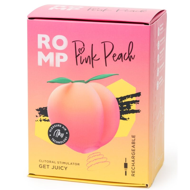 ROMP - PINK PEACH CLITORAL SUCTION - Bild 4