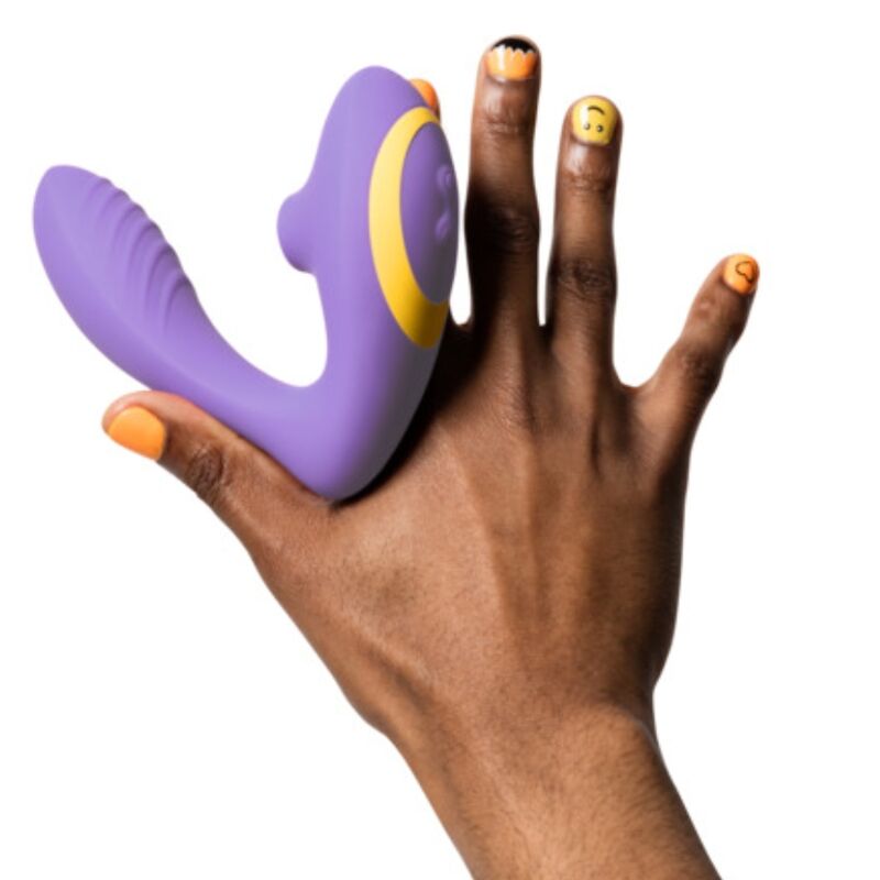 ROMP - REVERB G-SPOT STIMULATOR AND CLITORAL SUCTION DEVICE PURPLE - Bild 3