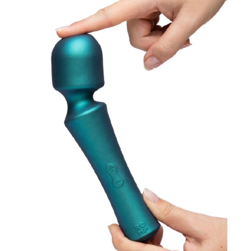 ROMP - PRESTO MINI WAND VIBRATOR FLEXIBLE HEAD GREEN - Bild 4