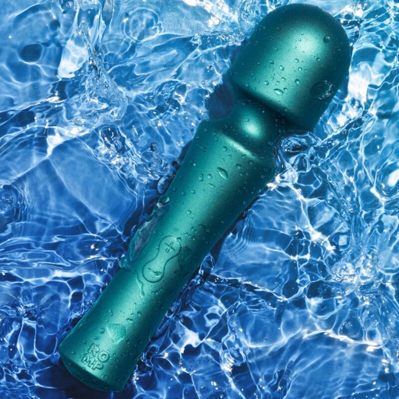 ROMP - PRESTO MINI WAND VIBRATOR FLEXIBLE HEAD GREEN - Bild 10