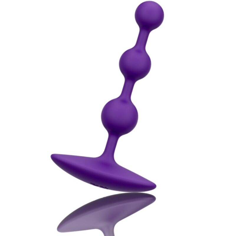 ROMP - AMP PURPLE FLEXIBLE SILICONE ANAL BEADS 12.5 CM PURPLE - Bild 4