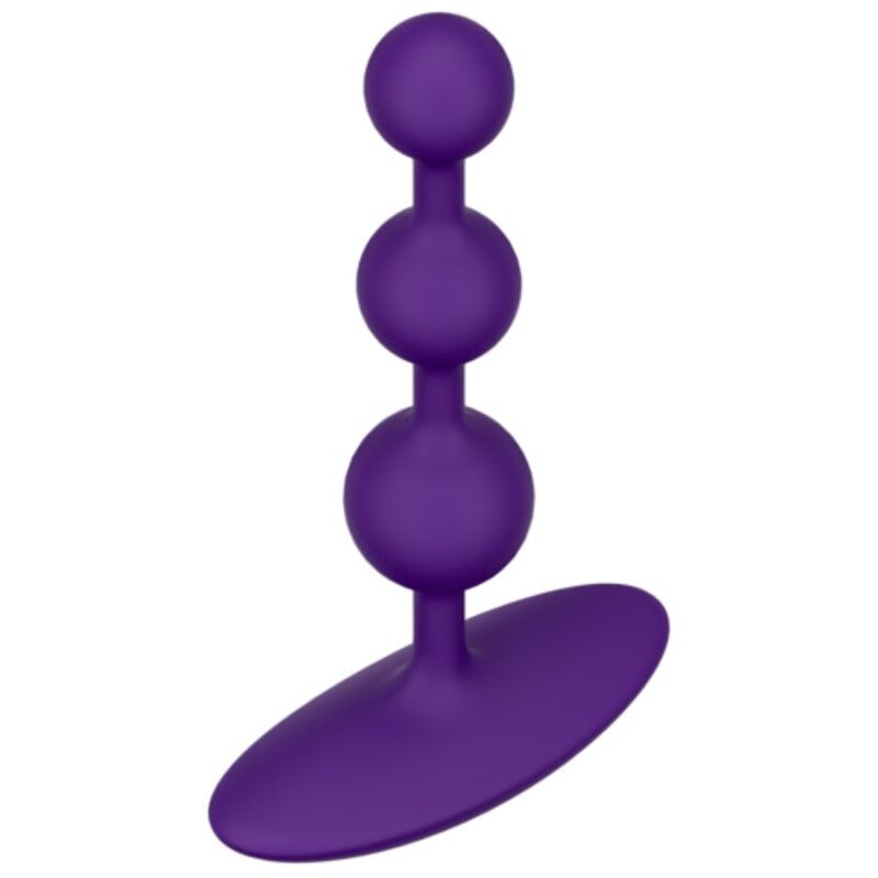 ROMP - AMP PURPLE FLEXIBLE SILICONE ANAL BEADS 12.5 CM PURPLE - Bild 3