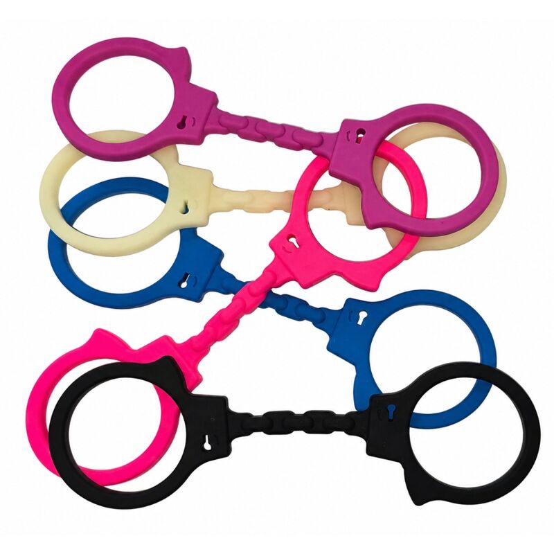 DIABLO PICANTE - SILICONE HANDCUFFS BLUE - Bild 2