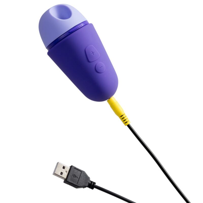 ROMP - FREE X CLITORAL STIMULATOR WITH LID 10 LEVELS RECHARGEABLE PURPLE - Bild 4