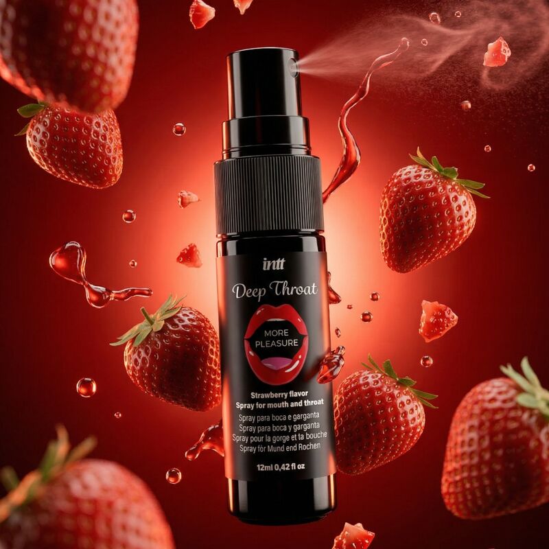 Alternative view of INTT - DEEP THROAT MORE PLEASURE ORAL SPRAY STRAWBERRY FLAVOR