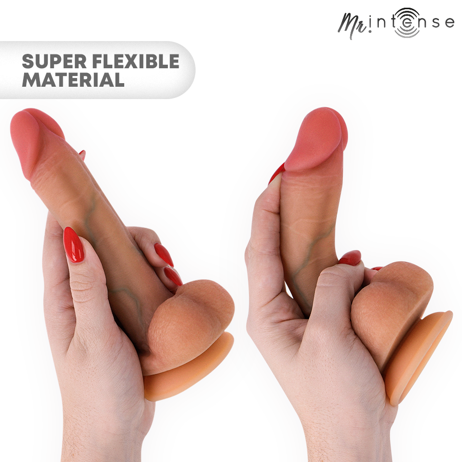 Alternative view of MR INTENSE - GARY S ULTRA-REALISTIC SILICONE COCK WITH TESTICLES 17.8 CM -Ø- 4.2 CM