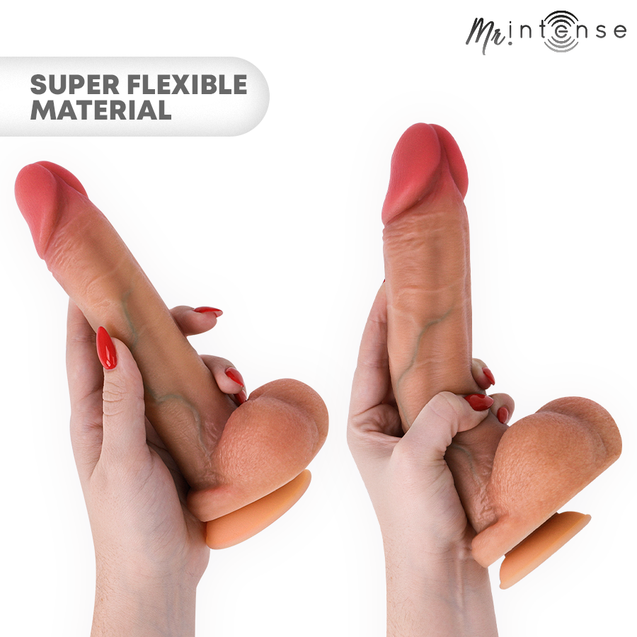 Alternative view of MR INTENSE - GARY M ULTRA-REALISTIC SILICONE COCK WITH TESTICLES 20 CM -Ø- 4.2 CM