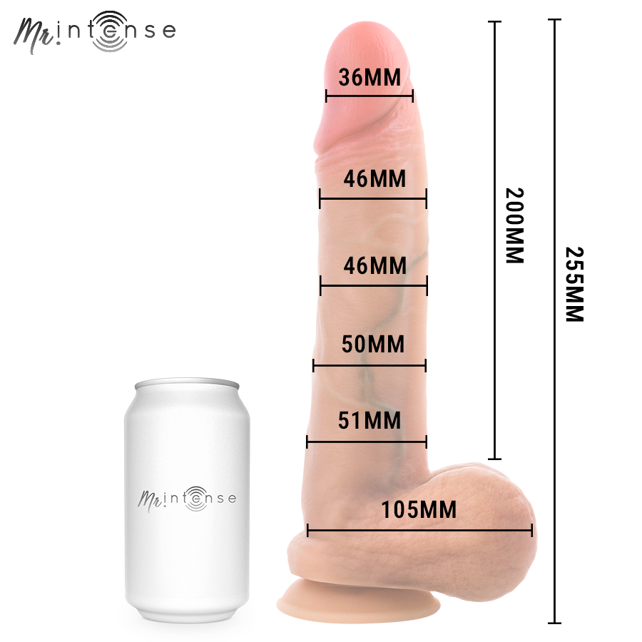 MR INTENSE - GARY XL ULTRA-REALISTIC SILICONE COCK WITH TESTICLES 25.5 CM -Ø- 5.1 CM - Bild 5