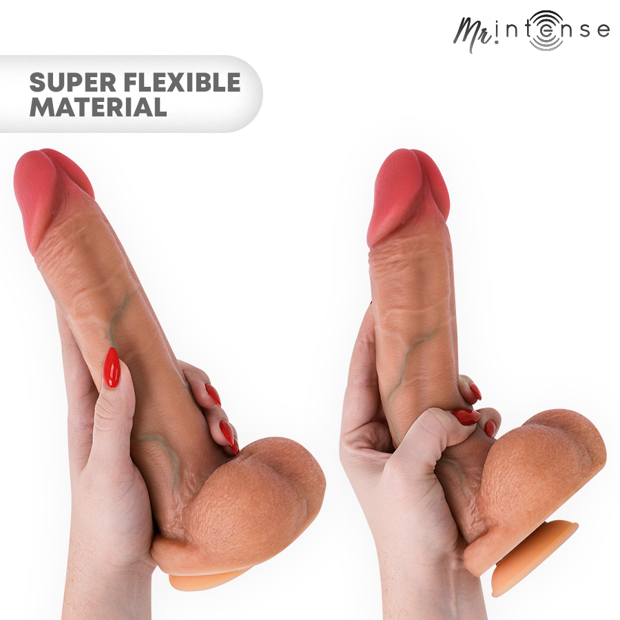 Alternative view of MR INTENSE - GARY XL ULTRA-REALISTIC SILICONE COCK WITH TESTICLES 25.5 CM -Ø- 5.1 CM