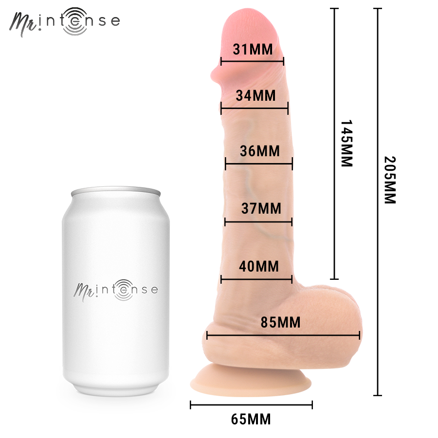 MR INTENSE - DANNY SILICONE EJACULATING DILDO 20.5 CM -Ø- 4 CM - Bild 4