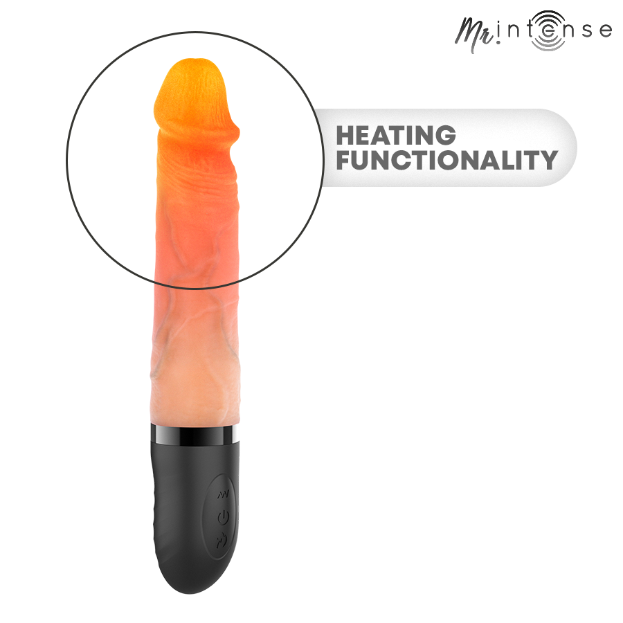 MR INTENSE - JEAN UP&DOWN VIBRATOR SILICONE WITH HEAT EFFECT 24 CM -Ø- 3.8 CM - Bild 9