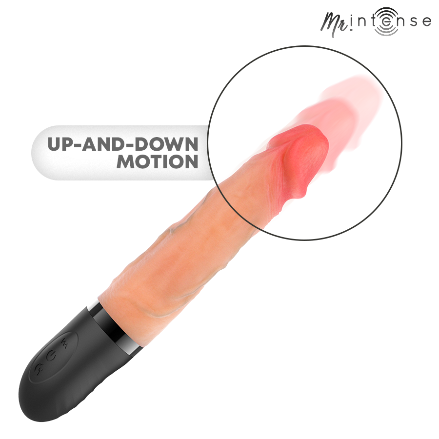 MR INTENSE - JEAN UP&DOWN VIBRATOR SILICONE WITH HEAT EFFECT 24 CM -Ø- 3.8 CM - Bild 6