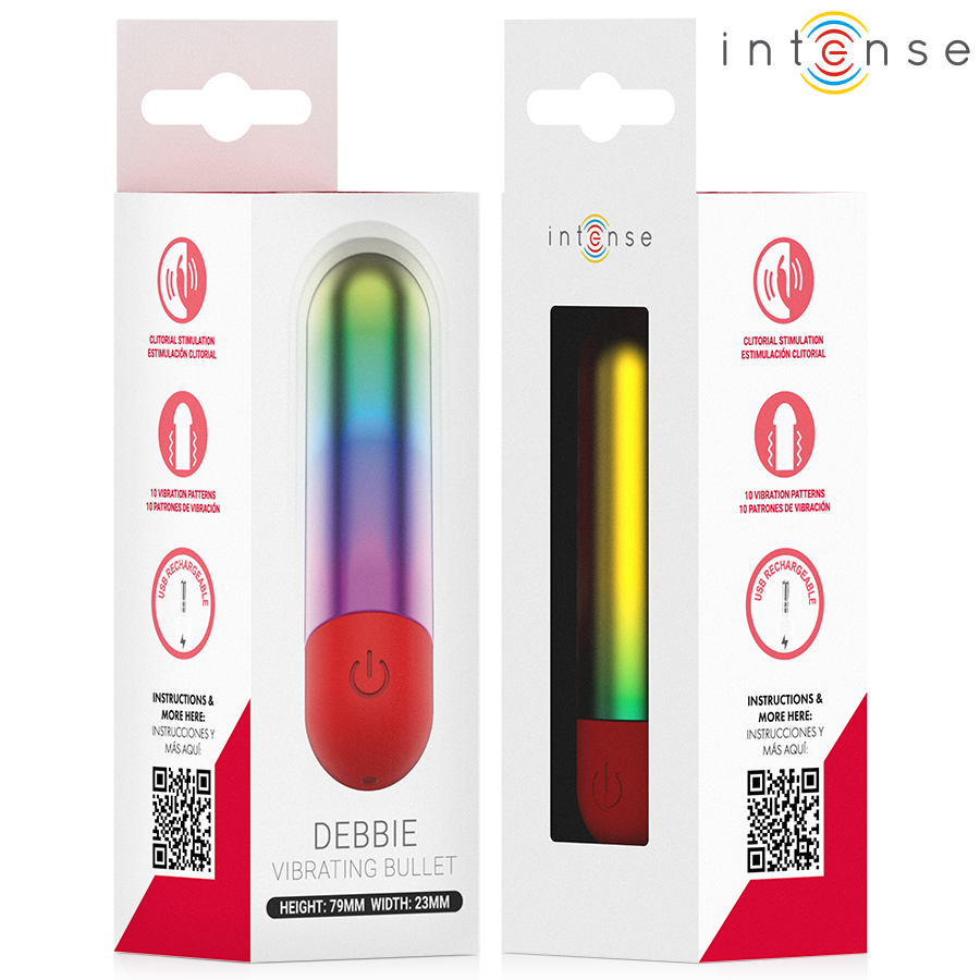 INTENSE - DEBBIE RAINBOW CLITORIS VIBRATING BULLET - Bild 6