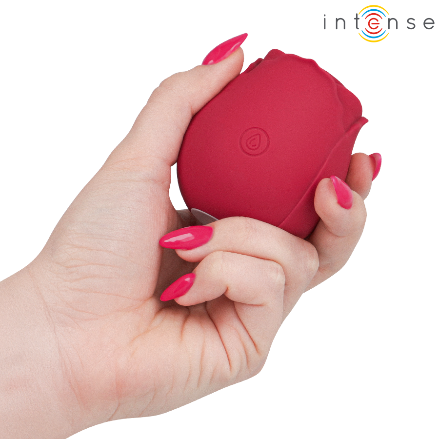 INTENSE - CAMELLIA CLITORAL SUCTION ROSE BY WAVES BORDEAUX - Bild 4