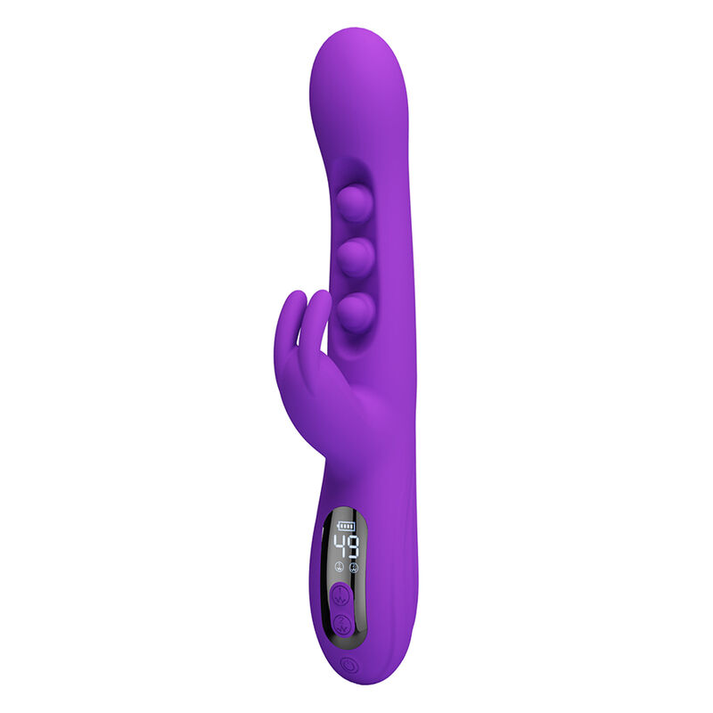 PRETTY LOVE - SABIEN RABBIT VIBRATOR WITH TAPPING STIMULATION AND PURPLE LED - Bild 5
