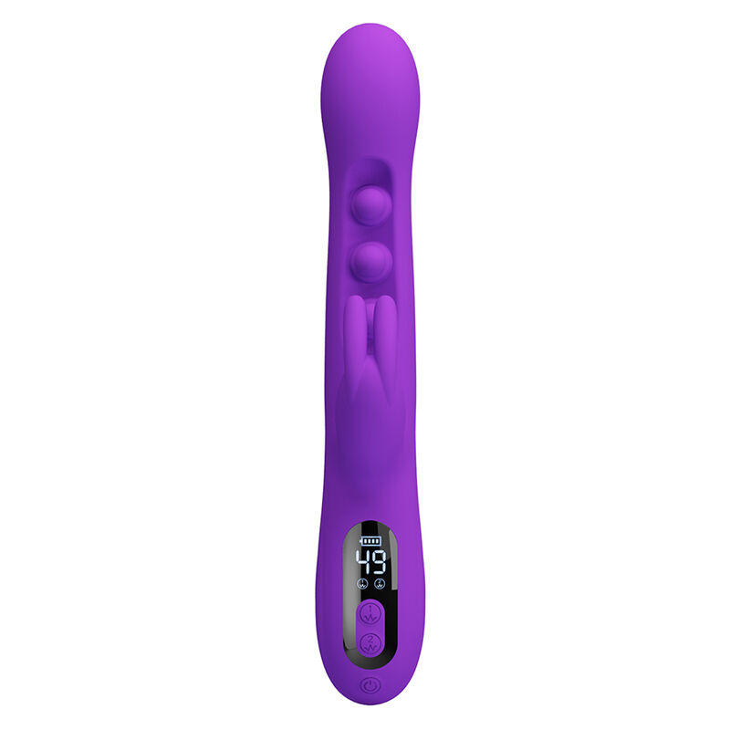 PRETTY LOVE - SABIEN RABBIT VIBRATOR WITH TAPPING STIMULATION AND PURPLE LED - Bild 6